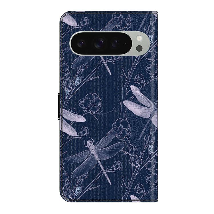 For Google Pixel 10 / 10 Pro / 9 / 9 Pro Crystal-Like Painted Vegan Leather Phone Case