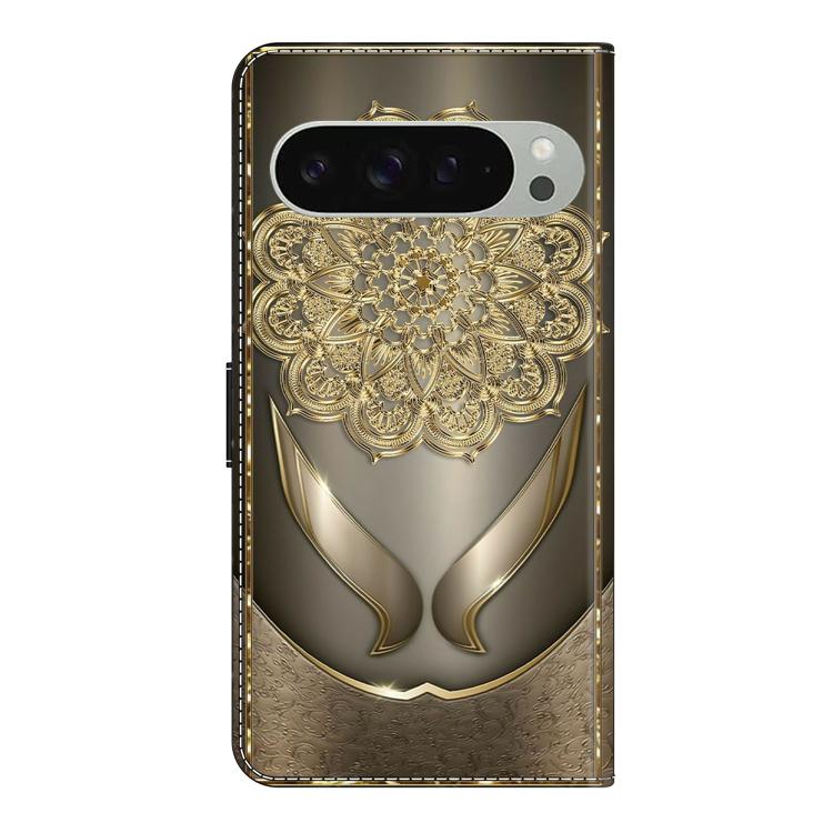 For Google Pixel 10 / 10 Pro / 9 / 9 Pro Crystal-Like Painted Vegan Leather Phone Case
