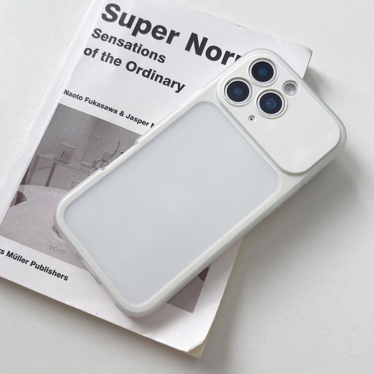 For iPhone 11 Pro Max Large Window Precision Hole Skin Feel TPU Hybrid PC Phone Case