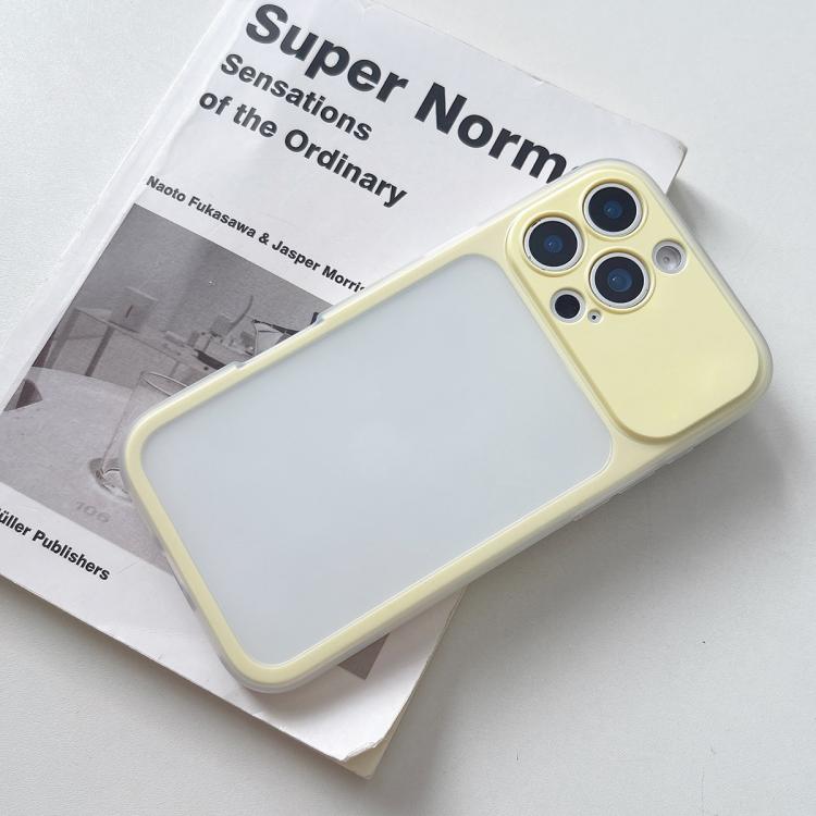 For iPhone 13 Pro Large Window Precision Hole Skin Feel TPU Hybrid PC Phone Case