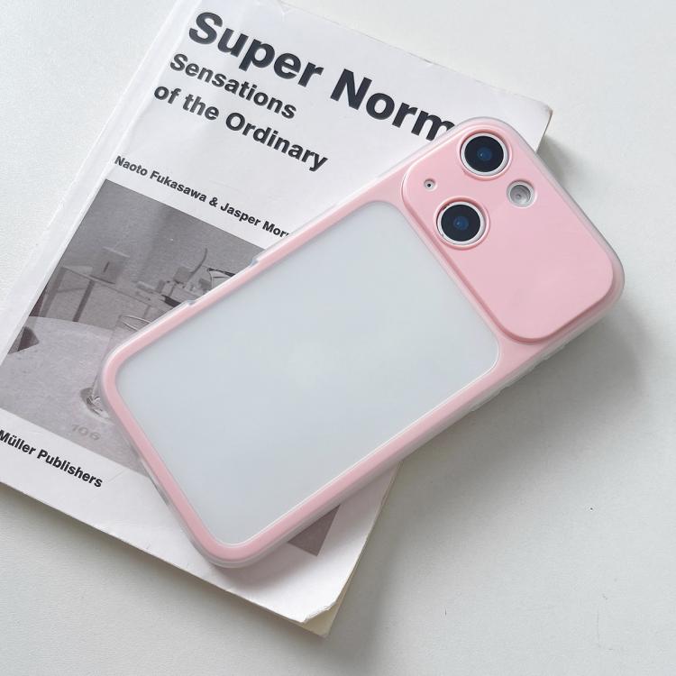 For iPhone 14 Large Window Precision Hole Skin Feel TPU Hybrid PC Phone Case