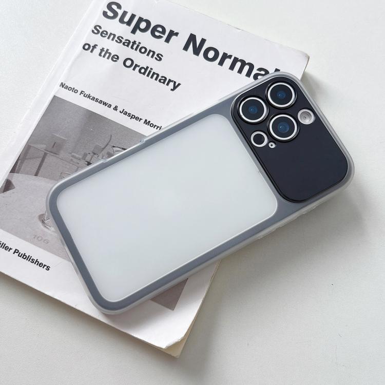 For iPhone 16 Pro Large Window Precision Hole Skin Feel TPU Hybrid PC Phone Case