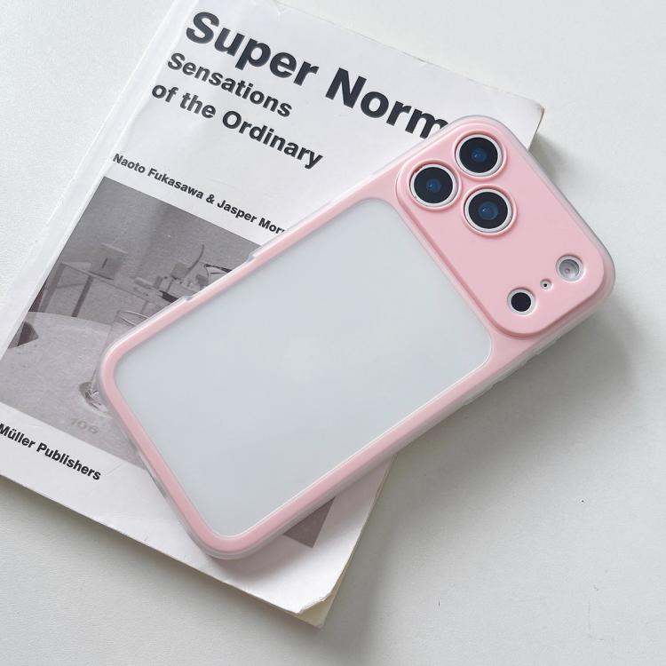 For iPhone 17 Pro Large Window Precision Hole Skin Feel TPU Hybrid PC Phone Case