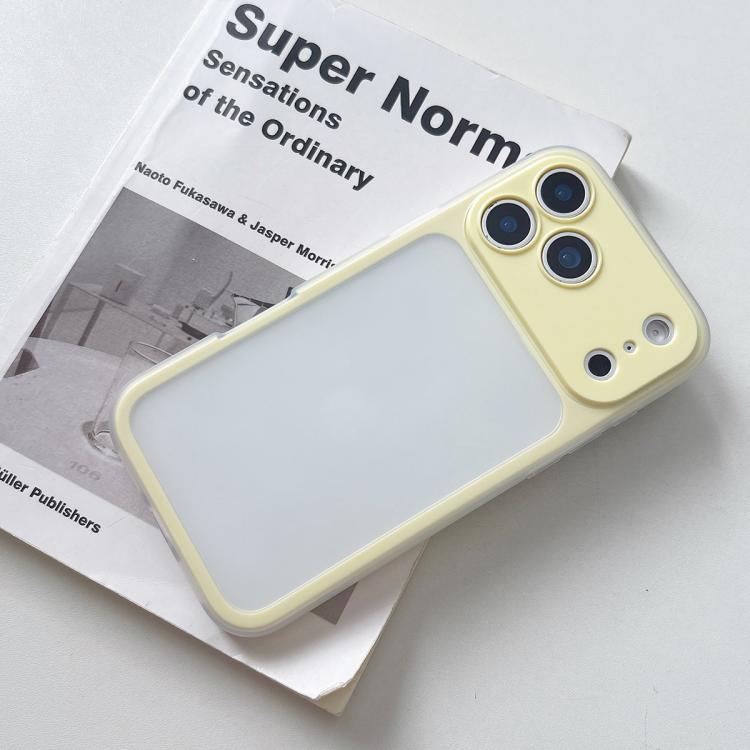 For iPhone 17 Pro Max Large Window Precision Hole Skin Feel TPU Hybrid PC Phone Case