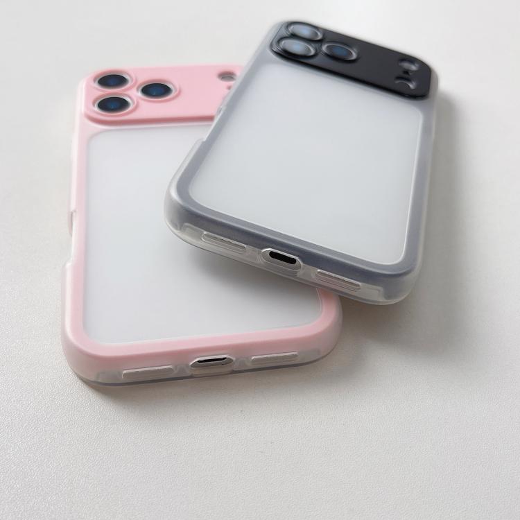 For iPhone 13 Large Window Precision Hole Skin Feel TPU Hybrid PC Phone Case