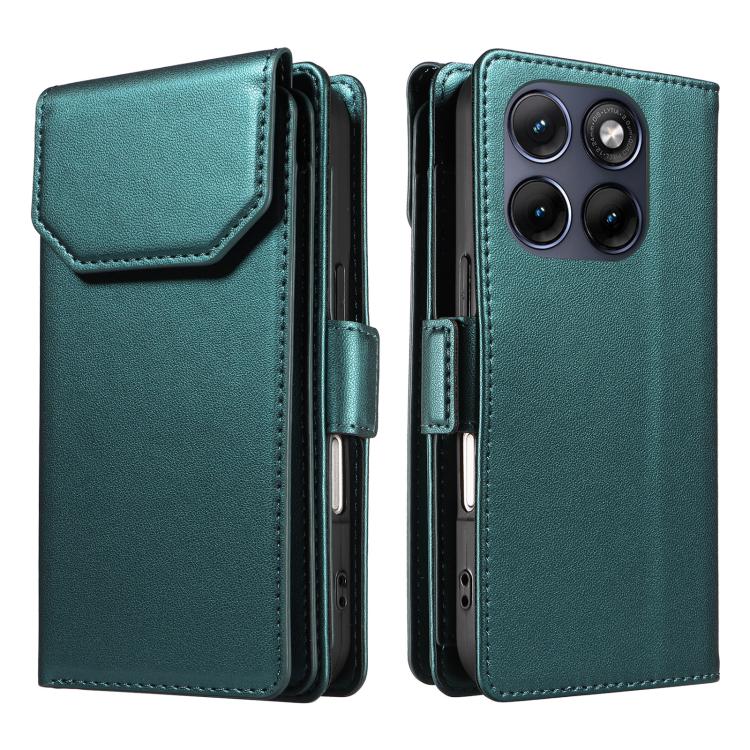 For Motorola Edge 70 Fusion 5G Multi Card Wallet Leather Phone Case with Strap