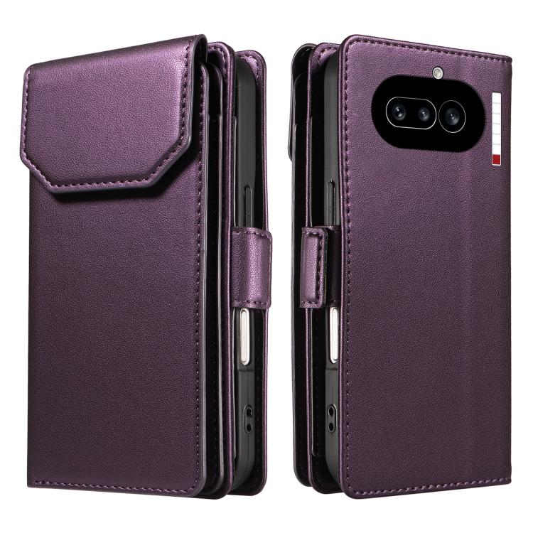 For Nothing Phone 4a Multi Card Wallet Leather Phone Case with Strap