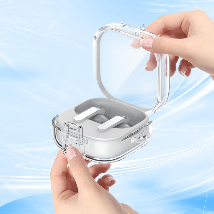 For Samsung Galaxy Buds4 / Buds4 Pro Transparent Wireless Earphones Case