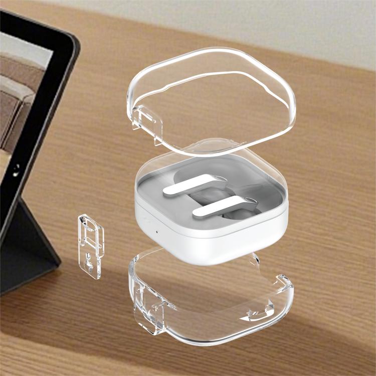 For Samsung Galaxy Buds4 / Buds4 Pro Transparent Wireless Earphones Case