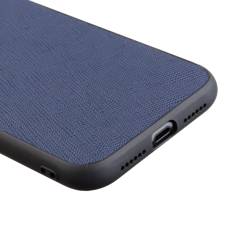 For iPhone 11 Pro Hella Cross Texture Genuine Leather Protective Case