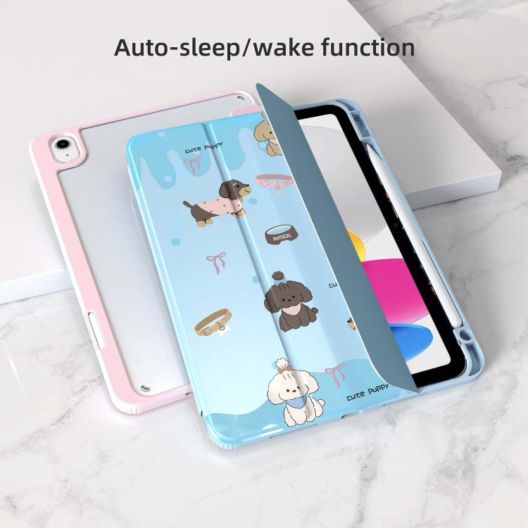 For iPad 2025 / 2022 Mutural XingYi Series Tri-fold Vegan Leather Tablet Case
