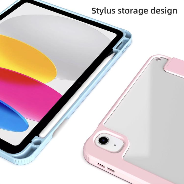For iPad 2025 / 2022 Mutural XingYi Series Tri-fold Vegan Leather Tablet Case