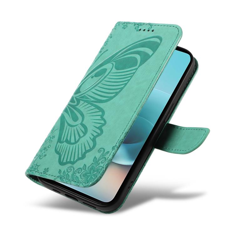 For Nothing Phone 4a Pro Swallowtail Butterfly Embossed Leather Phone Case