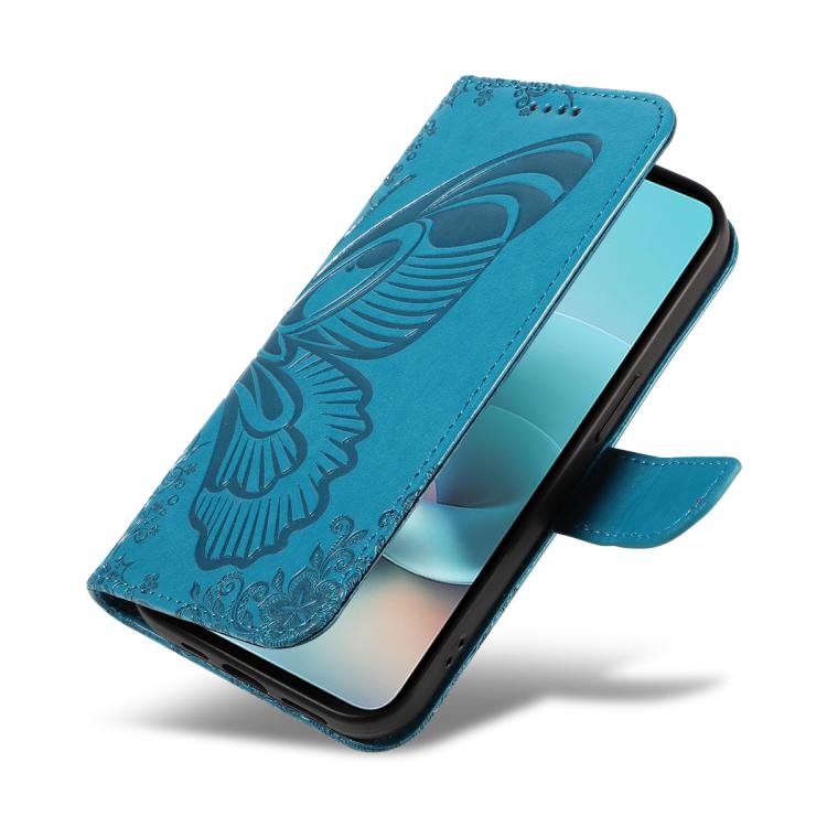 For Nothing Phone 4a Swallowtail Butterfly Embossed Leather Phone Case