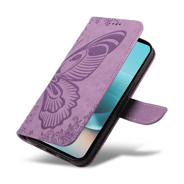 For Nothing Phone 4a Swallowtail Butterfly Embossed Leather Phone Case