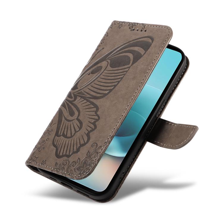 For Nothing Phone 4a Swallowtail Butterfly Embossed Leather Phone Case