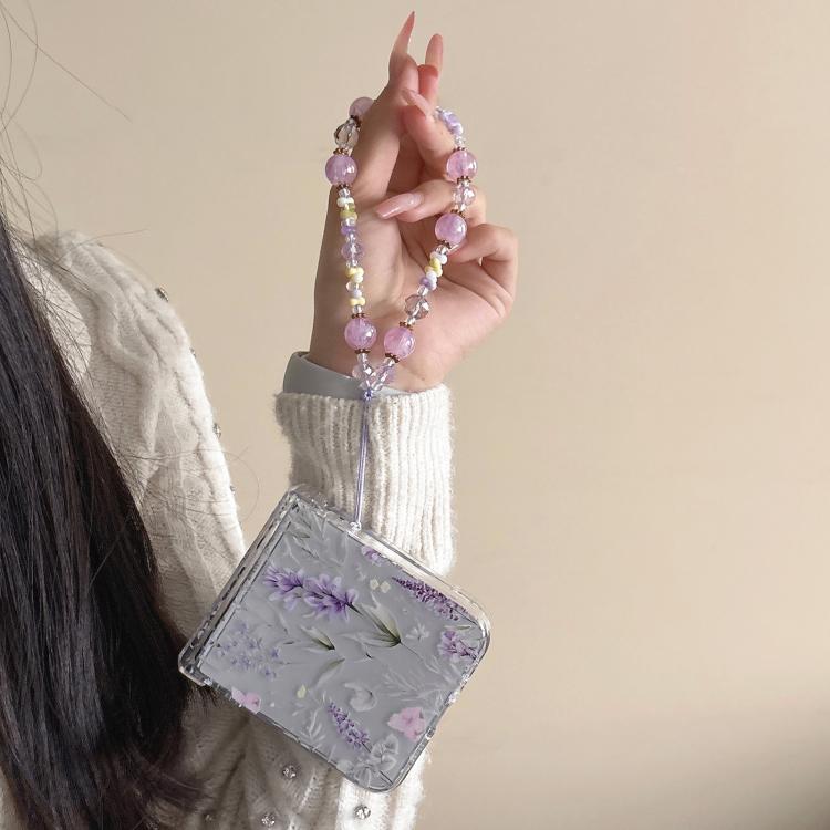 For Samsung Galaxy Z Flip6 Lavender Flowers Pattern Phone Case