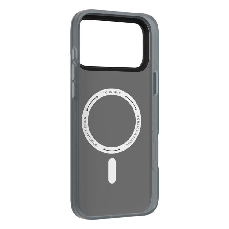 For iPhone 17 Pro YOUNGKIT Technology Series IMD Hard PC Magnetic Phone Case