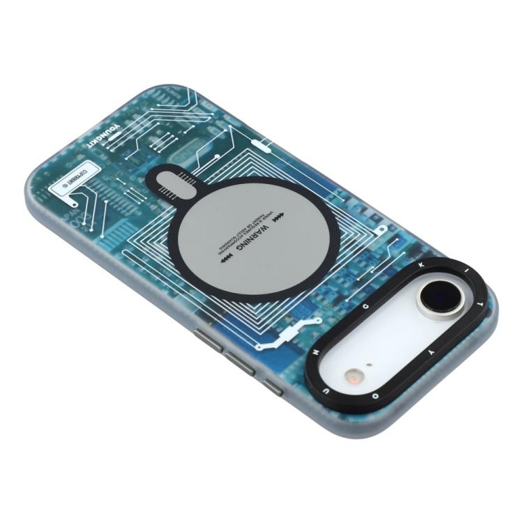 For iPhone Air YOUNGKIT Technology Series IMD Hard PC Magnetic Phone Case