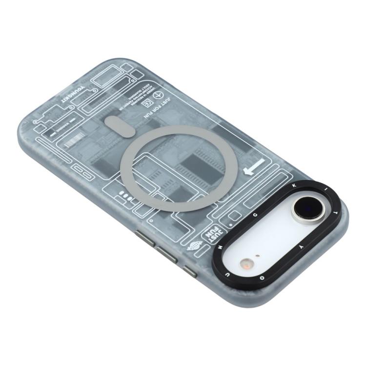 For iPhone Air YOUNGKIT Technology Series IMD Hard PC Magnetic Phone Case