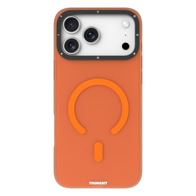 For iPhone 17 Pro Max YOUNGKIT Matte PET TPU Magnetic Phone Case