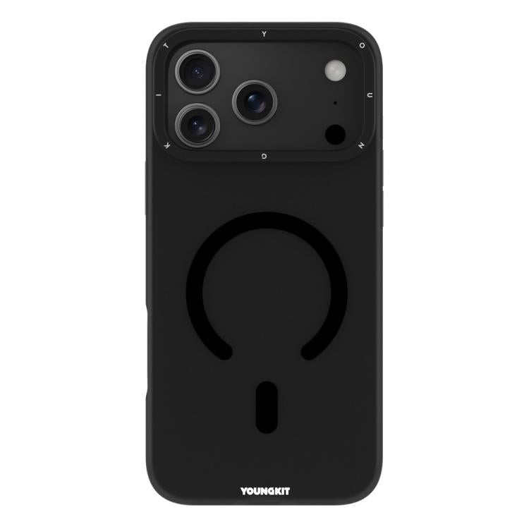For iPhone 17 Pro YOUNGKIT Matte PET TPU Magnetic Phone Case