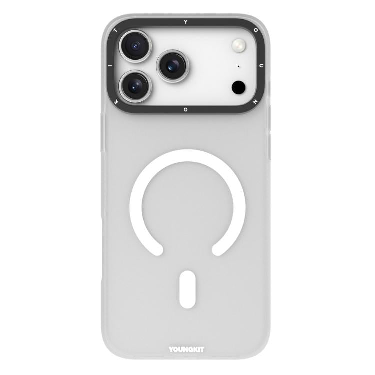 For iPhone 17 Pro YOUNGKIT Matte PET TPU Magnetic Phone Case