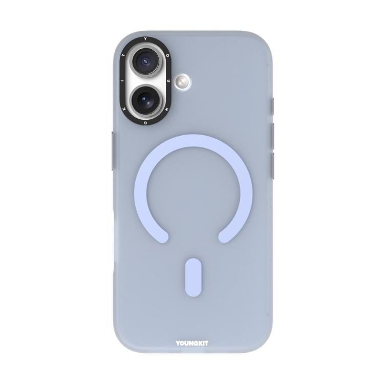 For iPhone 17 YOUNGKIT Matte PET TPU Magnetic Phone Case