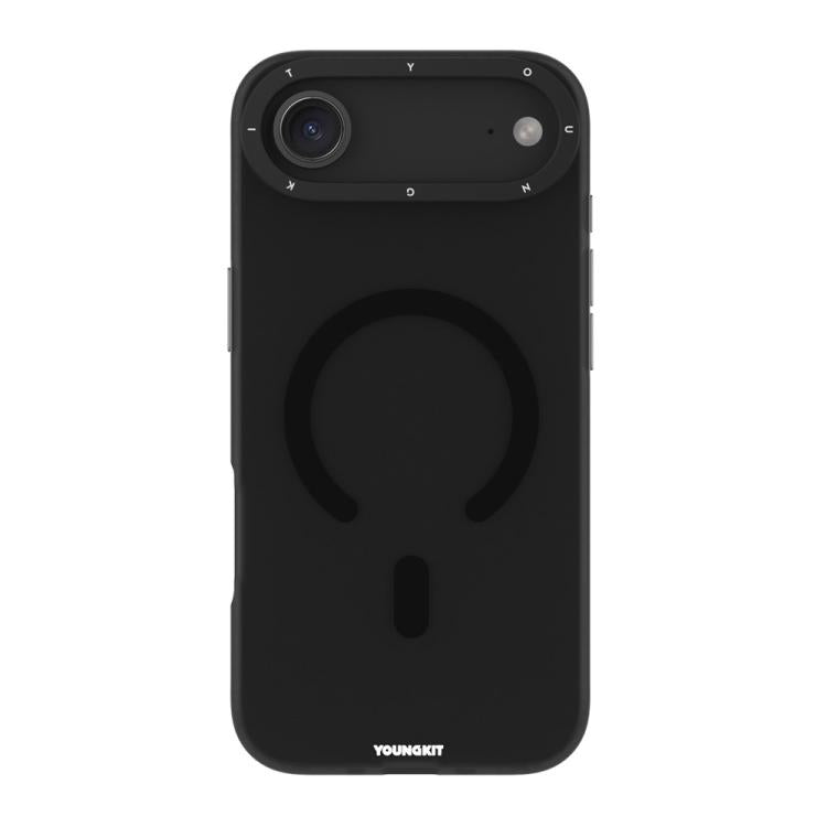 For iPhone Air YOUNGKIT Matte PET TPU Magnetic Phone Case