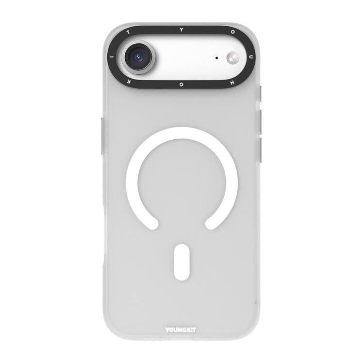 For iPhone Air YOUNGKIT Matte PET TPU Magnetic Phone Case