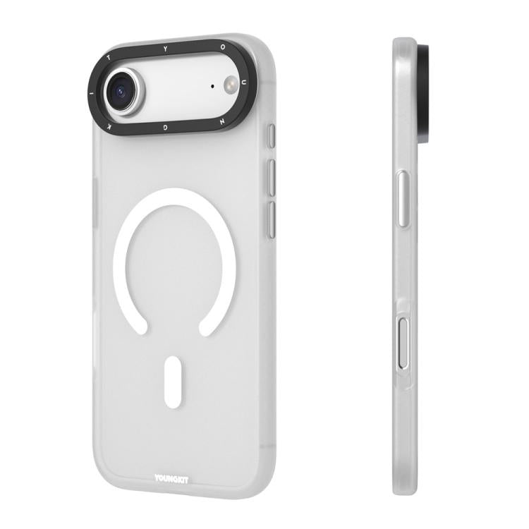 For iPhone Air YOUNGKIT Matte PET TPU Magnetic Phone Case