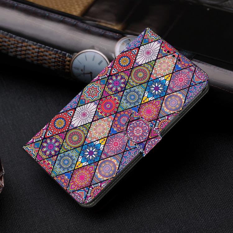For Honor X6c 4G Crystal-Like Painted Vegan Leather Phone Case