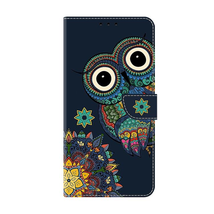 For Honor X6c 4G Crystal-Like Painted Vegan Leather Phone Case
