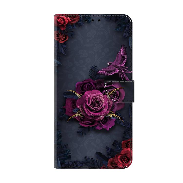 For Honor X6c 4G Crystal-Like Painted Vegan Leather Phone Case
