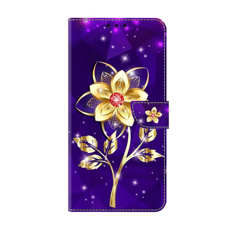 For Honor X6c 4G Crystal-Like Painted Vegan Leather Phone Case