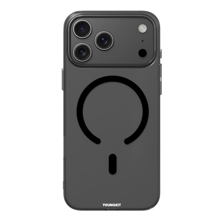 For iPhone 17 Pro Max YOUNGKIT Crystal Shield PC Magnetic Phone Case