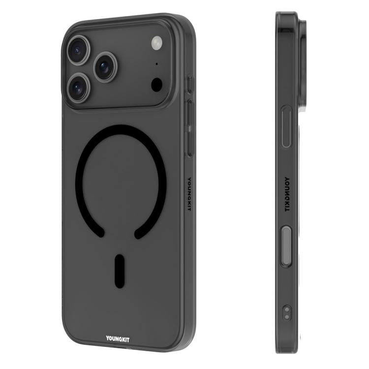 For iPhone 17 Pro YOUNGKIT Crystal Shield PC Magnetic Phone Case