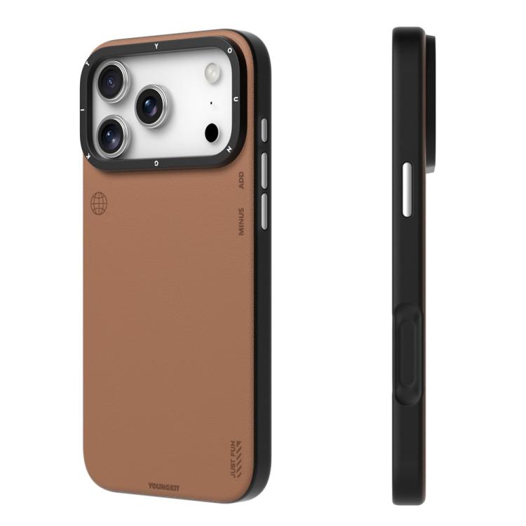 For iPhone 17 Pro YOUNGKIT Technology Fashion Series Magnetic Phone Case