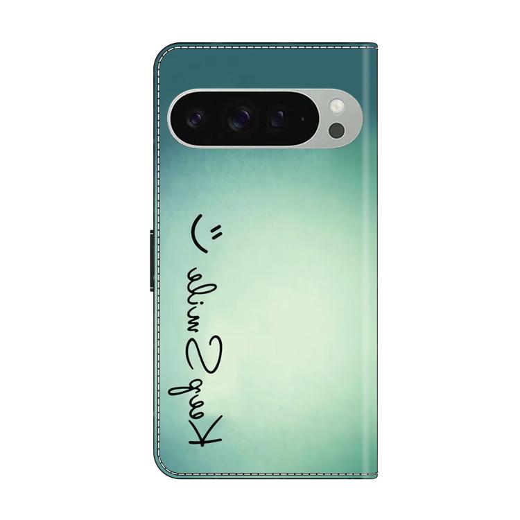For Google Pixel 10 / 10 Pro / 9 / 9 Pro Crystal-Like Painted Vegan Leather Phone Case