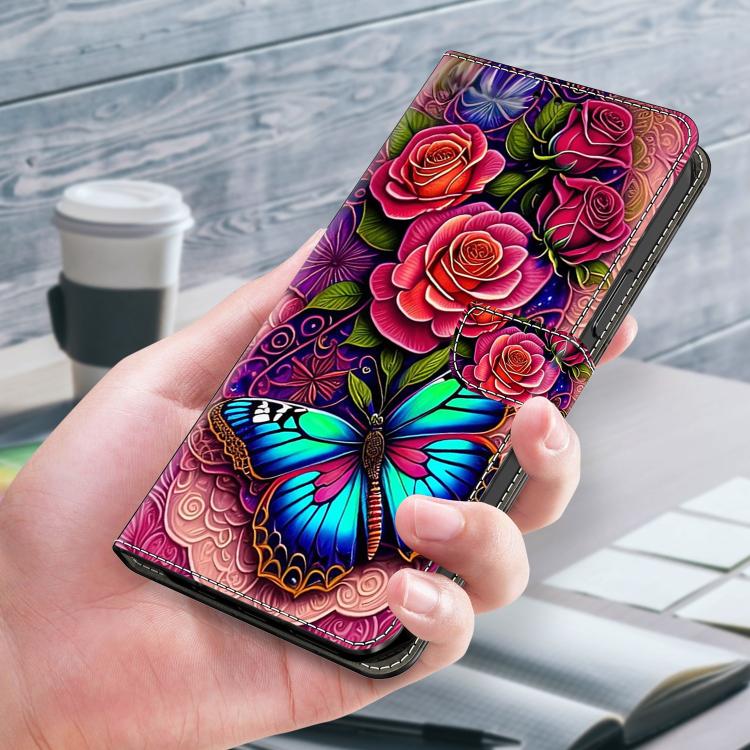For Google Pixel 10 / 10 Pro / 9 / 9 Pro Crystal-Like Painted Vegan Leather Phone Case