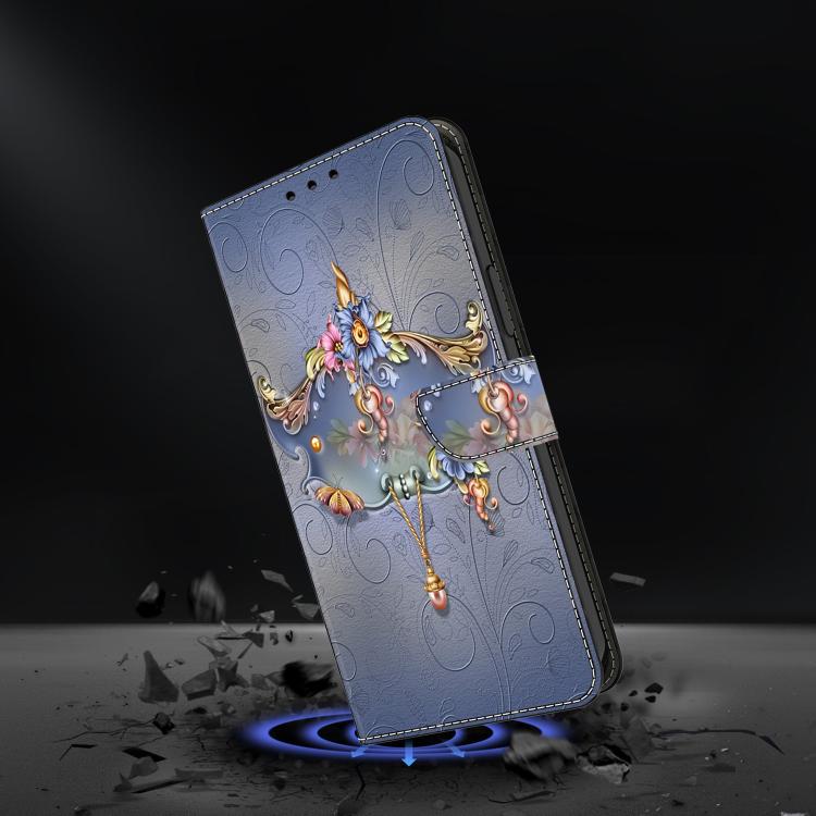 For Google Pixel 10 / 10 Pro / 9 / 9 Pro Crystal-Like Painted Vegan Leather Phone Case