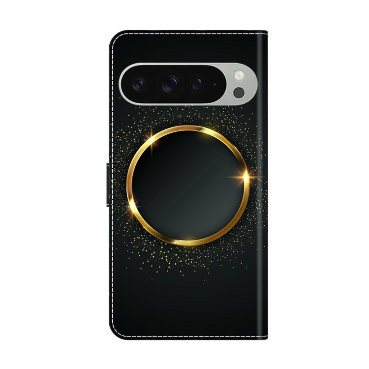 For Google Pixel 10 / 10 Pro / 9 / 9 Pro Crystal-Like Painted Vegan Leather Phone Case