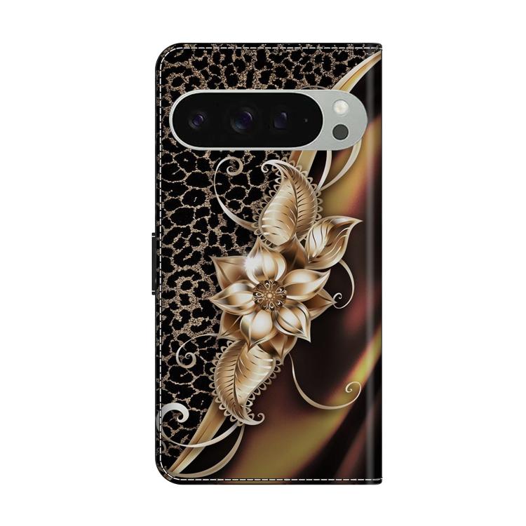For Google Pixel 10 / 10 Pro / 9 / 9 Pro Crystal-Like Painted Vegan Leather Phone Case