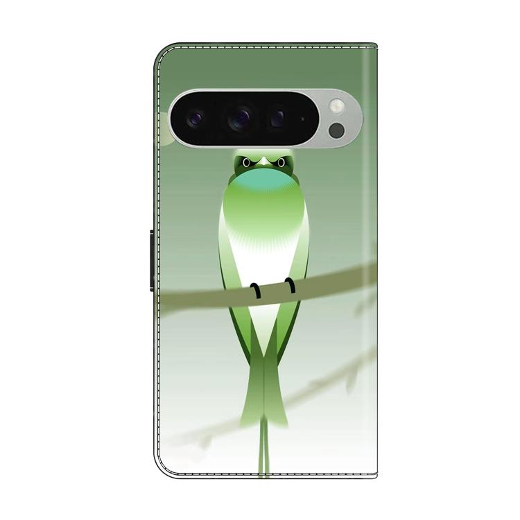 For Google Pixel 10 / 10 Pro / 9 / 9 Pro Crystal-Like Painted Vegan Leather Phone Case