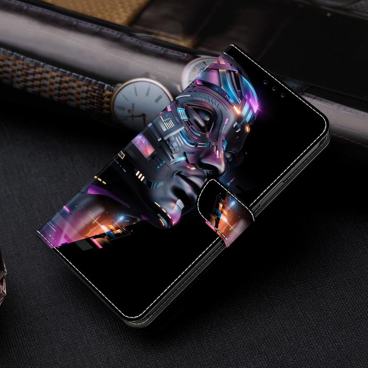 For Google Pixel 10 / 10 Pro / 9 / 9 Pro Crystal-Like Painted Vegan Leather Phone Case