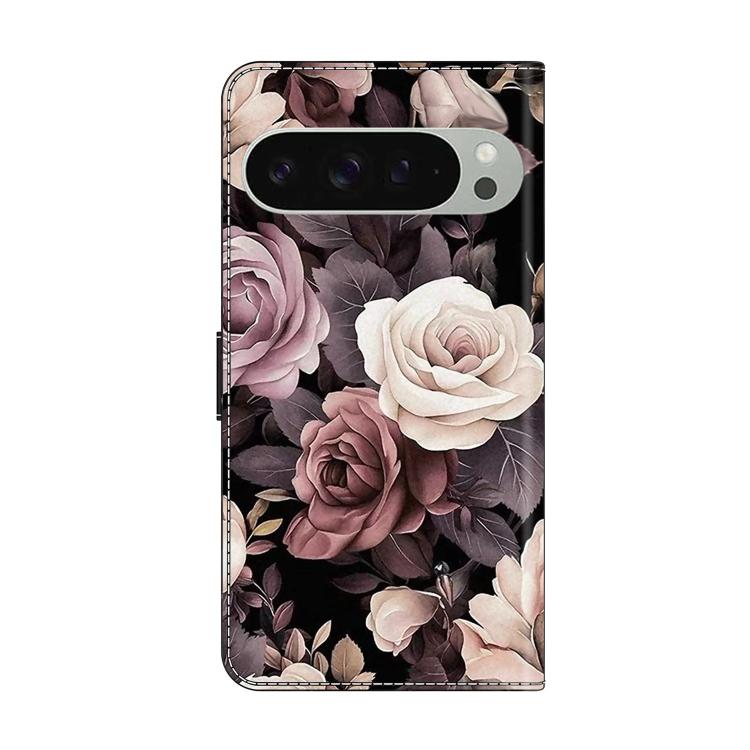 For Google Pixel 10 / 10 Pro / 9 / 9 Pro Crystal-Like Painted Vegan Leather Phone Case