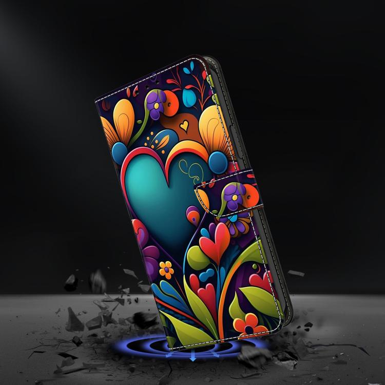 For Google Pixel 10 / 10 Pro / 9 / 9 Pro Crystal-Like Painted Vegan Leather Phone Case