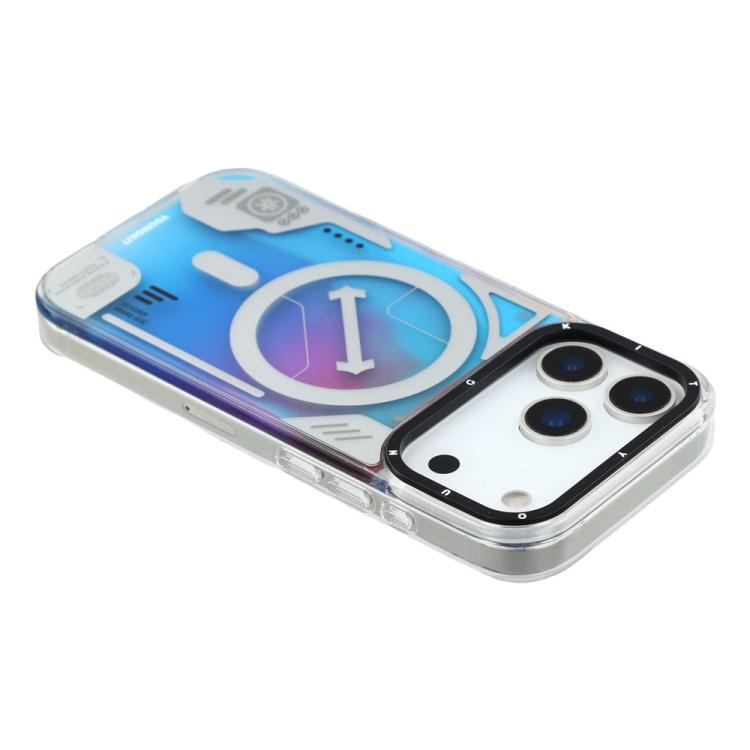 For iPhone 17 Pro Max YOUNGKIT Galaxy-Rainbow Series Magnetic Phone Case - YHHCCX001 Blue