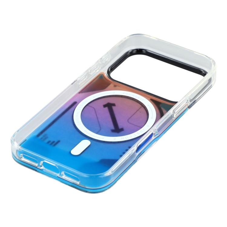 For iPhone 17 Pro Max YOUNGKIT Galaxy-Rainbow Series Magnetic Phone Case - YHHCCX001 Blue