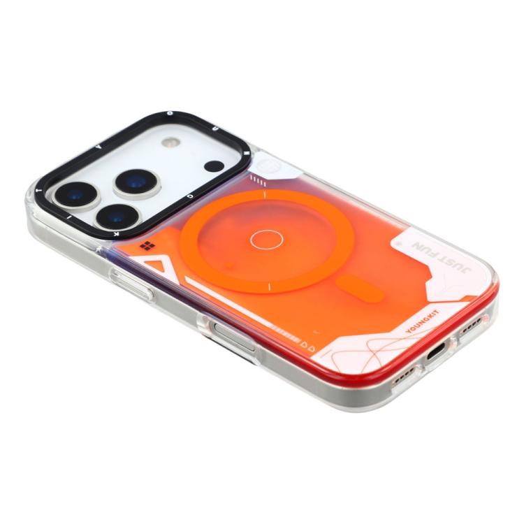 For iPhone 17 Pro Max YOUNGKIT Galaxy-Rainbow Series Magnetic Phone Case